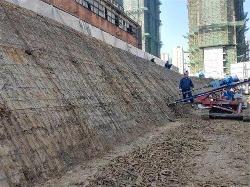衡山建筑边坡支护